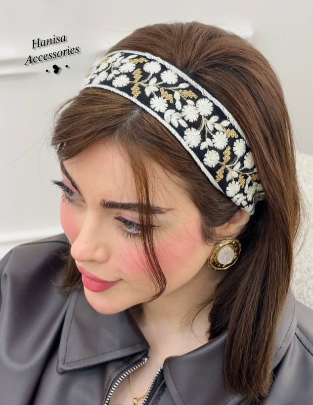 هدبند مجلسی مشکی